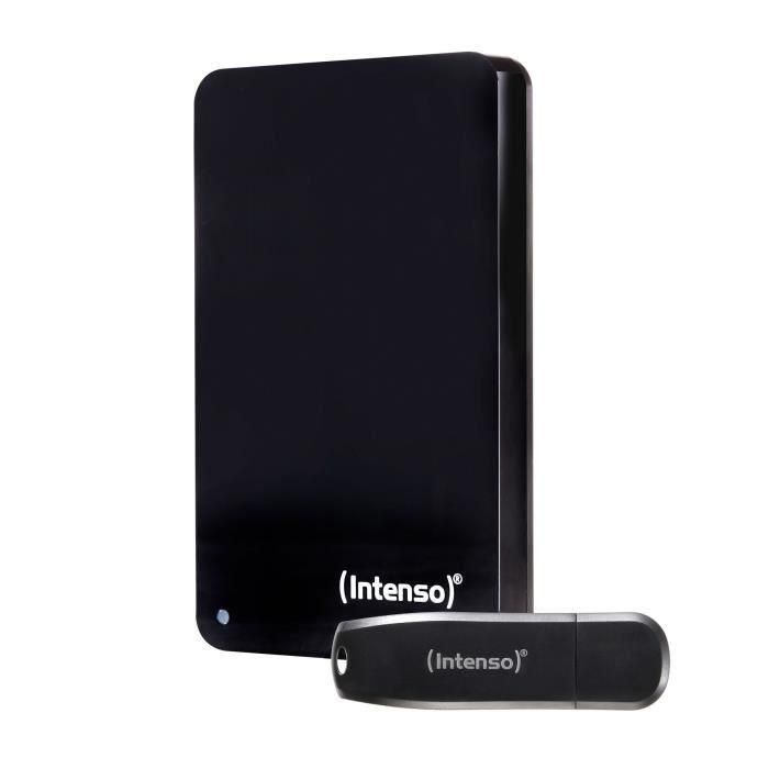 Disco duro portátil de 2,5" - HDD 3.2 + USB - INTENSO - 1 TB + 64 GB 0 Disco duro portátil de 2,5" - HDD 3.2 + USB - INTENSO - 1 TB + 64 GB 0