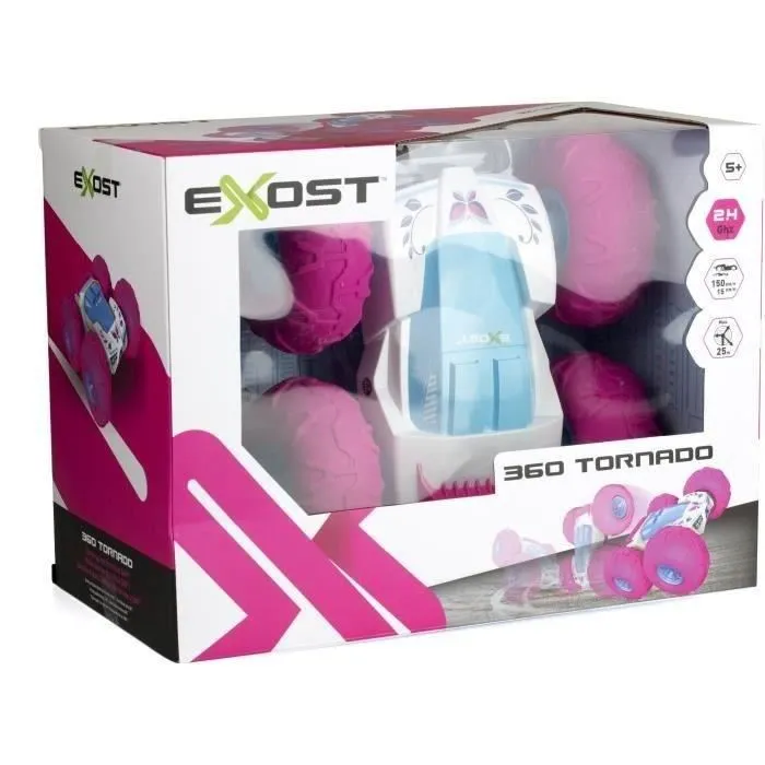 Exost Coche Teledirigido 360 Tornado Rosa Batería EXO4891813547549 3 Exost Coche Teledirigido 360 Tornado Rosa Batería EXO4891813547549 3