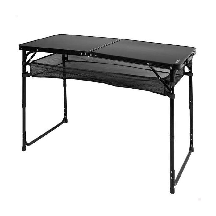Mesa maletin camping aluminio 120x60xh60/70cm ajustable Mesa maletin camping aluminio 120x60xh60/70cm ajustable