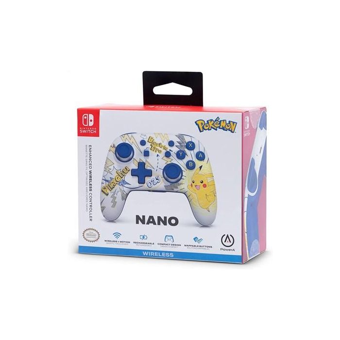 Power A NSGP0063-01 Mando Inalámbrico Nano Enhanced para Nintendo Switch - Pikachu School Days 10 Power A NSGP0063-01 Mando Inalámbrico Nano Enhanced para Nintendo Switch - Pikachu School Days 10