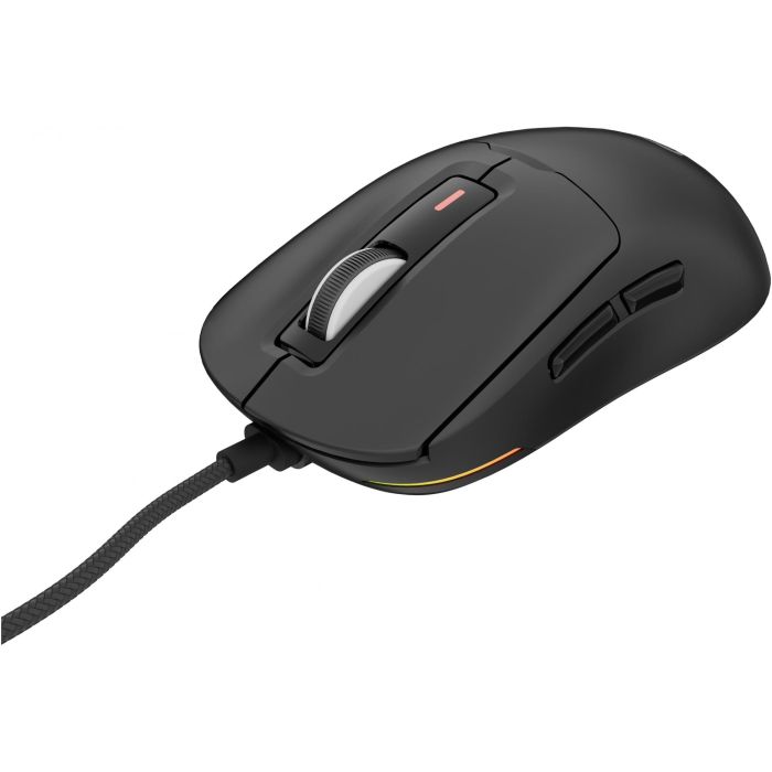 GENESIS Krypton 660 Ratón Gaming Óptico 12000 DPI 49g Ultraligero USB Cable Paracord Mano Derecha Interruptores Huano 90M Clics 6 GENESIS Krypton 660 Ratón Gaming Óptico 12000 DPI 49g Ultraligero USB Cable Paracord Mano Derecha Interruptores Huano 90M Clics 6
