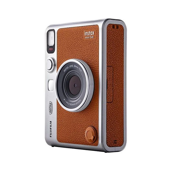 FUJIFILM Instax Mini Evo Cámara Híbrida de Fotografía Instantánea con Impresora Integrada y Conectividad Bluetooth, Sensor CMOS 1/5", Pantalla TFT 3", Color Marrón 6 FUJIFILM Instax Mini Evo Cámara Híbrida de Fotografía Instantánea con Impresora Integrada y Conectividad Bluetooth, Sensor CMOS 1/5", Pantalla TFT 3", Color Marrón 6