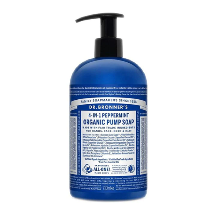 Dr Bronner'S Jabones De Azúcar Menta 710 mL