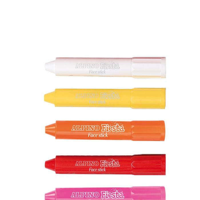 Alpino Maquillaje En Barra Fiesta Face Stick Pack De 6 Colores Surtidos 1