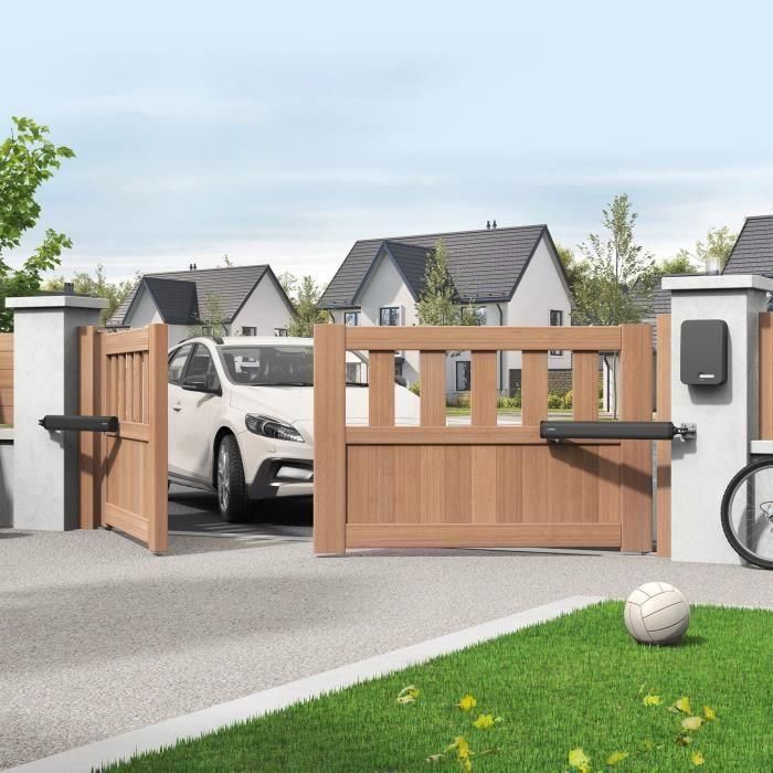 Avidsen 114173 Teha 410 motorización para cancela batiente de hasta 300 kg y 3,5 m 5