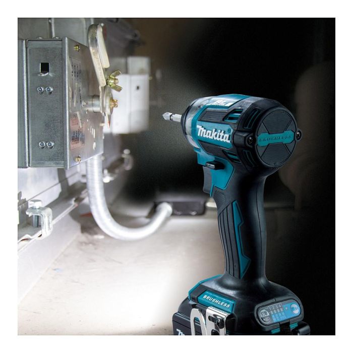 Makita DTD173RTJ Destornillador de impacto, 18V, 5Ah, Batería incluida 17