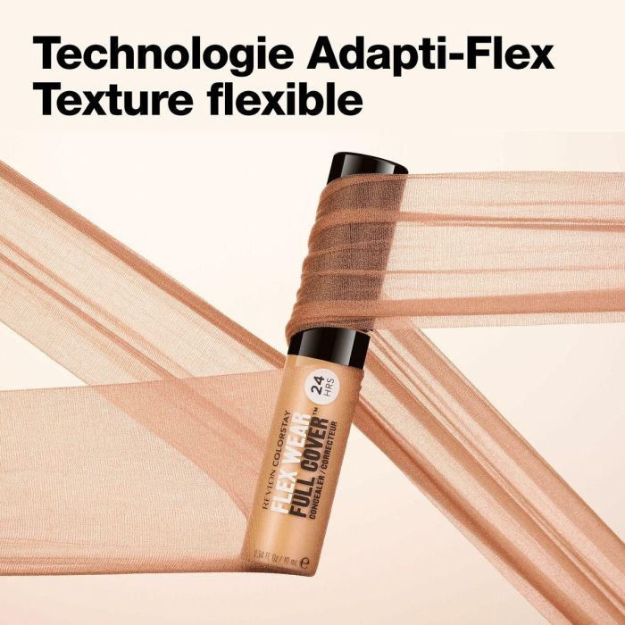 Revlon 040 Medium Colorstay Flex Wear Corrector Ojeras y Rostro Larga Duración 24H Cobertura Total Acido Hialurónico Vitamina E 10ml 1