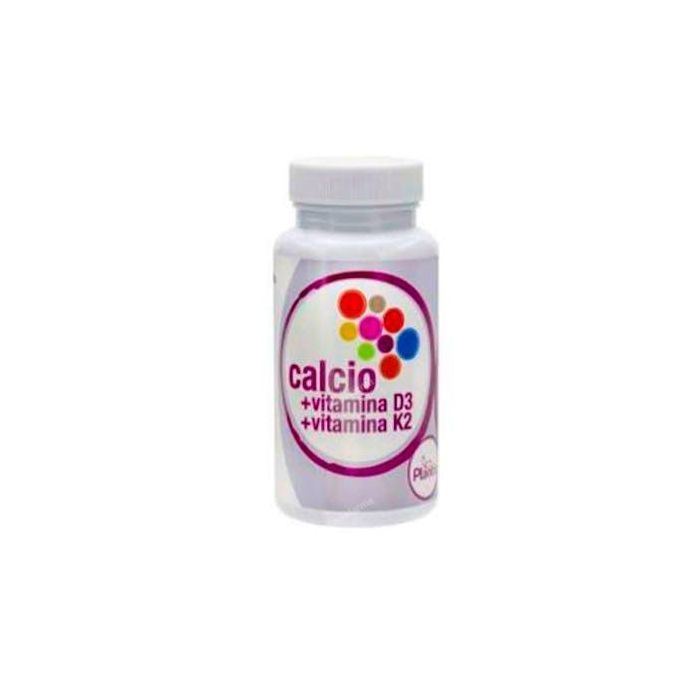 Plantis Calcio + Vitamina D3 + Vitamina K2 Ovocet MenaquinGold 60 cápsulas para mantenimiento de huesos