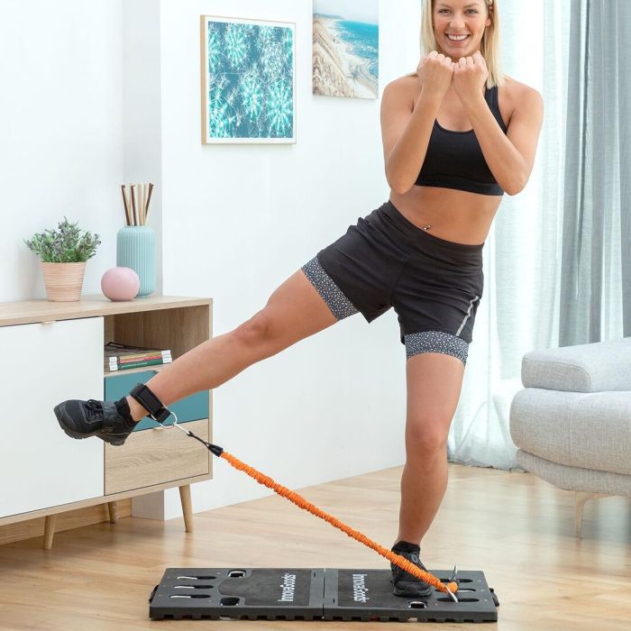 Sistema de Entrenamiento Integral Portátil con Guía de Ejercicios Gympak Max InnovaGoods 8 Sistema de Entrenamiento Integral Portátil con Guía de Ejercicios Gympak Max InnovaGoods 8