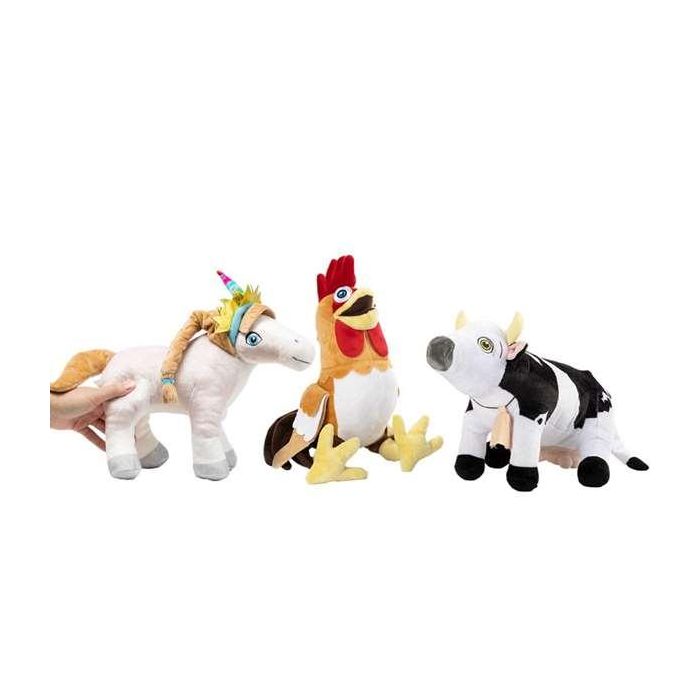 Bandai Peluche Musical Gallo Bartolito La Granja De Zenón 13x17x34 Cm Con Luces Y Sonidos 11