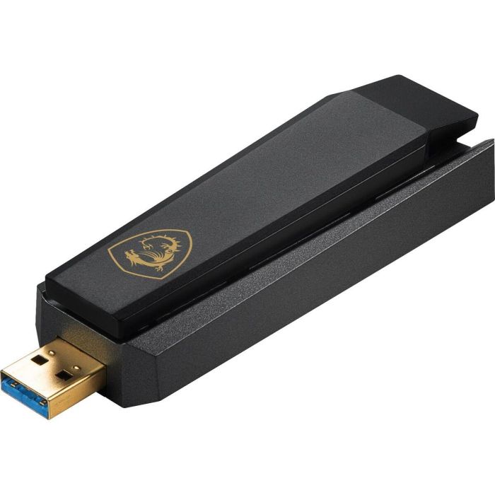 Adaptador de Red MSI AXE5400 Negro 4 Adaptador de Red MSI AXE5400 Negro 4