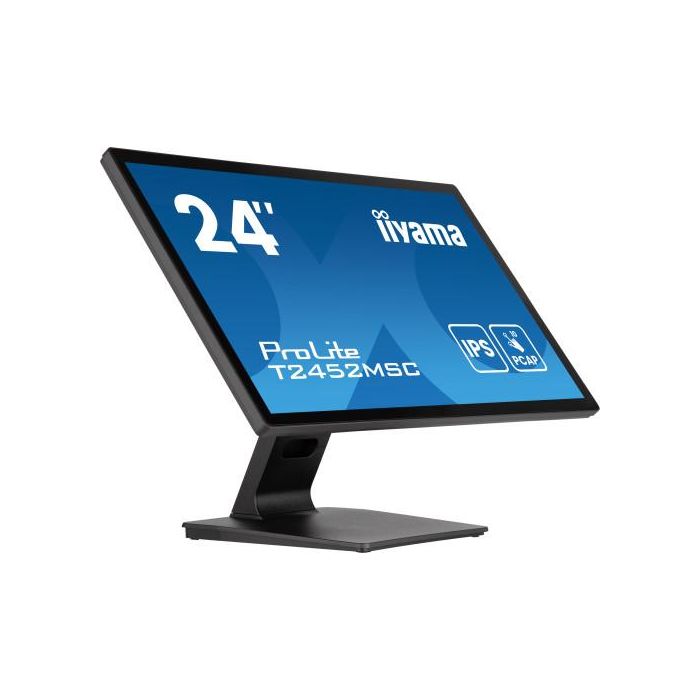 iiyama ProLite T2452MSC-B1AG pantalla para PC 60,5 cm (23.8") 1920 x 1080 Pixeles Full HD LED Pantalla táctil Negro 1