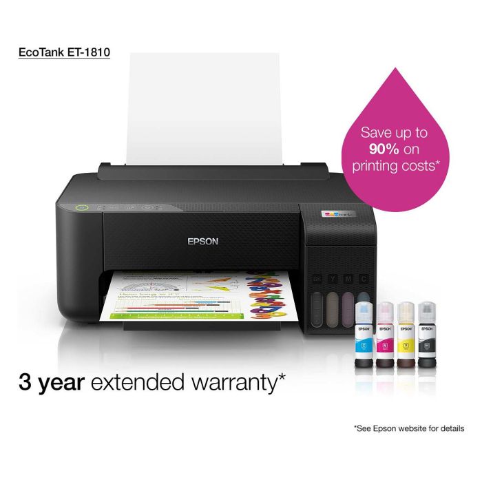 Epson Impresora EcoTank ET-1810 Color Wi-Fi - Impresión de Alta Calidad para Hogar y Oficina 13