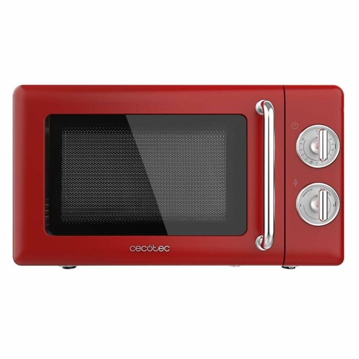 Microondas Cecotec Proclean 3010 Retro Rojo 700 W 20 L 1 Microondas Cecotec Proclean 3010 Retro Rojo 700 W 20 L 1