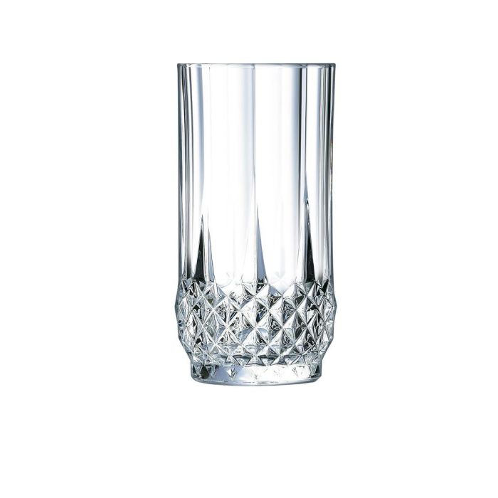 Cristal d'Arques Vaso Alto Longchamp 28 cL de Cristal Transparente