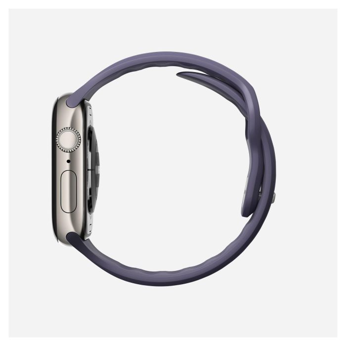 Nomad Tempo Band - Correa de Caucho para Apple Watch 41mm/42mm, Color Púrpura Dusk, Ajustable y Resistente al Agua 4