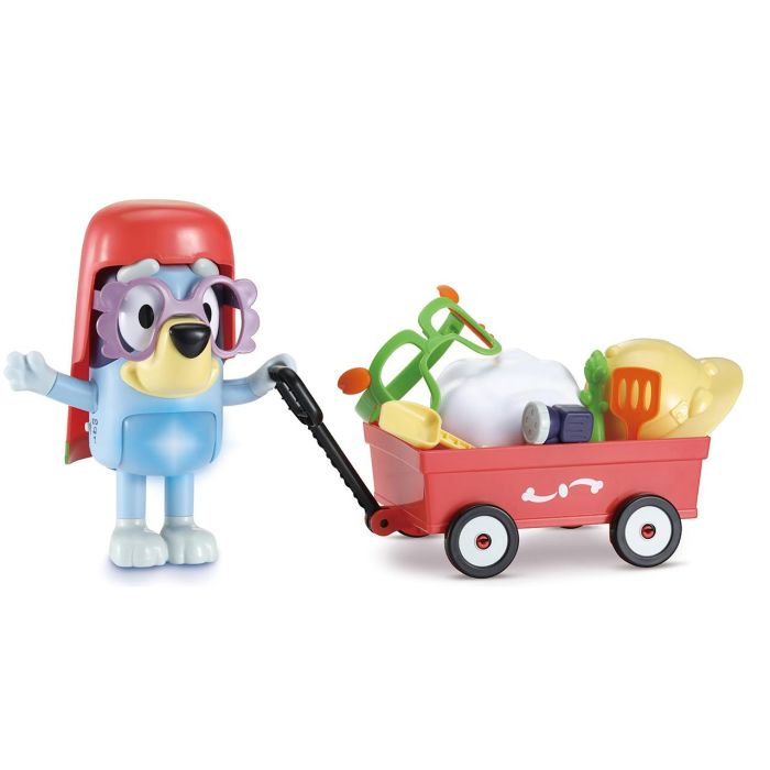 V-Tech 80-584622 - Figura interactiva Bluey Disfrázate: Chef, Exploradora, Abuela con accesorios para juego de roles 6