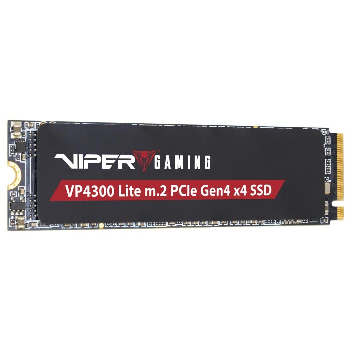 Patriot VP4300 Lite 4TB SSD M.2 PCIe 4.0 x4 NVMe 2.0 2280 Velocidad de Lectura 7400 MB/s Velocidad de Escritura 6000 MB/s