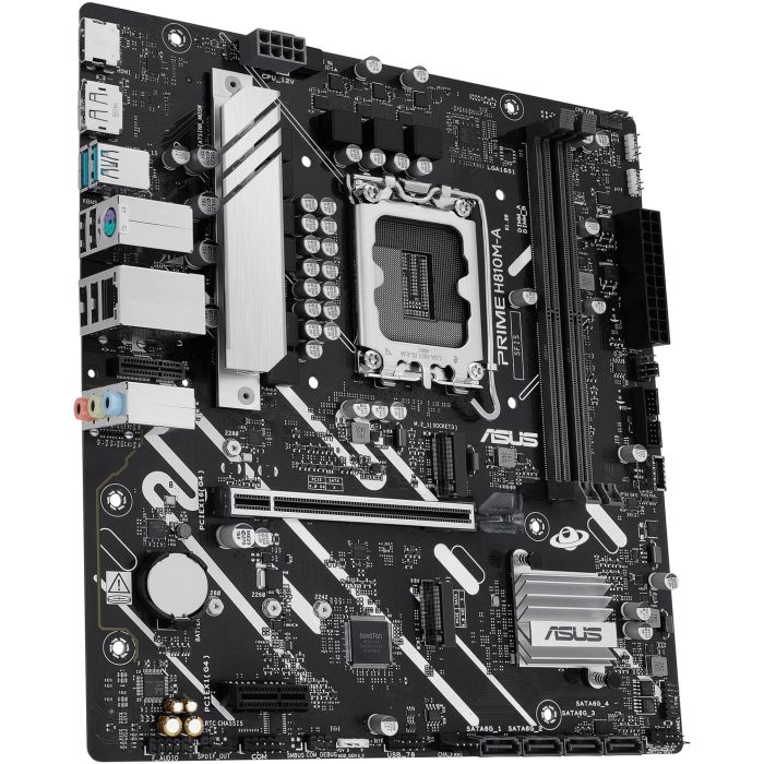 Asus PRIME H810M-A-CSM Placa Base Socket 1851 DDR5 PCIe 4.0 Micro ATX CSM para PC con IA 2