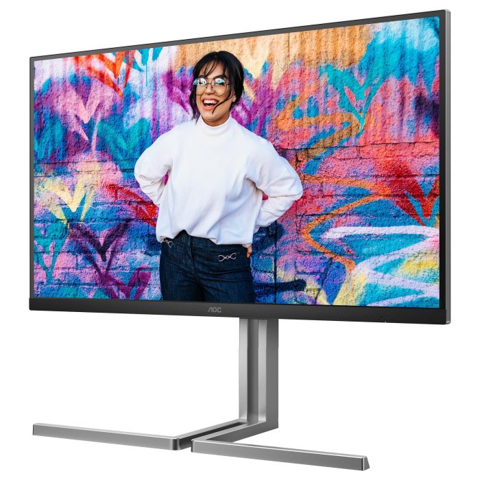 AOC U3U3CV Monitor de 32" 4K Ultra HD Nano IPS 4ms 16:9 2xHDMI+DP+USB-C 96W Negro 10