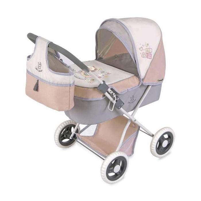 Coche de muñeca plegable para muñecas de hasta 48 cm. Coche de muñeca plegable para muñecas de hasta 48 cm.