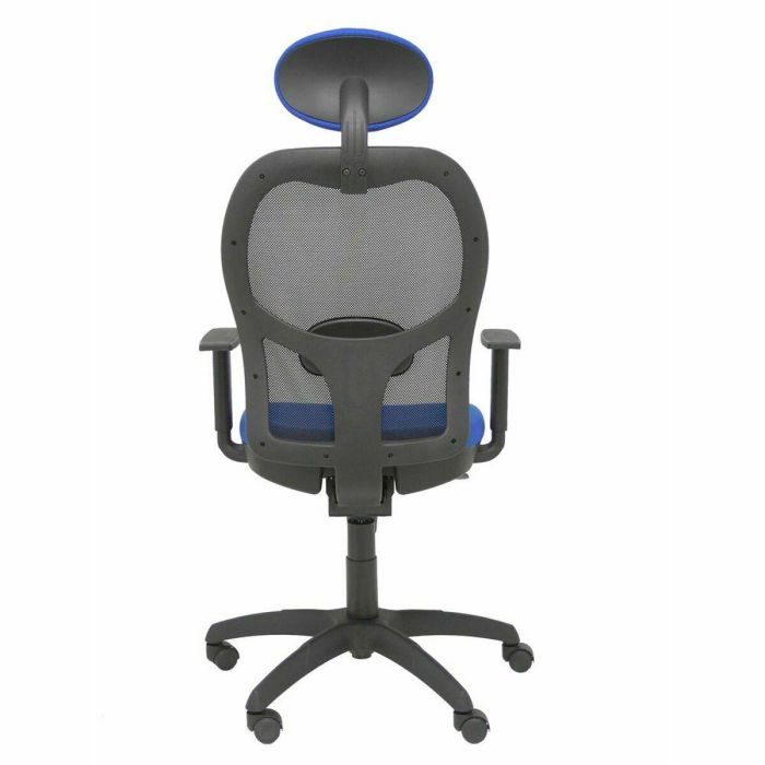 Silla de Oficina con Cabecero Jorquera P&C 15SNBALI229C Azul 1 Silla de Oficina con Cabecero Jorquera P&C 15SNBALI229C Azul 1