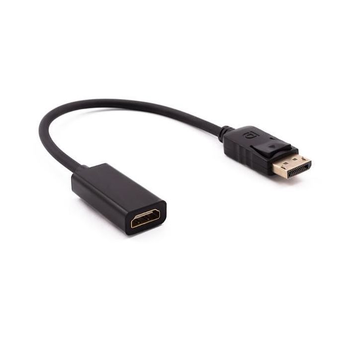 Nilox Cable Adaptador Display Port a HDMI Hembra Negro