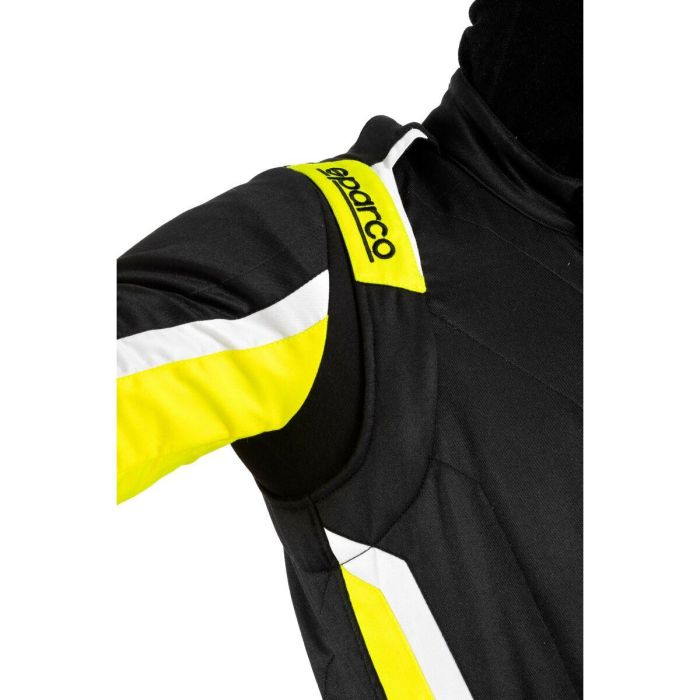 Sparco SBRS0006B0K08052 Traje de Carreras Sprint Pro 2025 Negro-Amarillo Talla 52 FIA 8856-2018 SFI 3.2A/5 2 Sparco SBRS0006B0K08052 Traje de Carreras Sprint Pro 2025 Negro-Amarillo Talla 52 FIA 8856-2018 SFI 3.2A/5 2