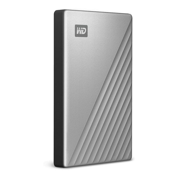 Western Digital WD My Passport Ultra Mac 5TB Plata USB-C/USB 3.0 Disco Duro Externo Metal finish RTL portable 1