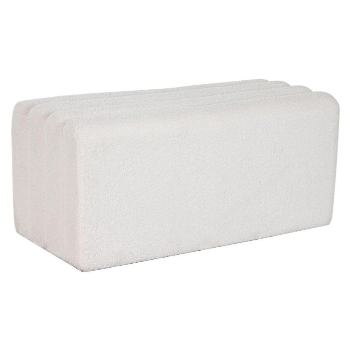 Descalzadora Moderno DKD Home Decor Blanco 45 x 43 x 100 cm