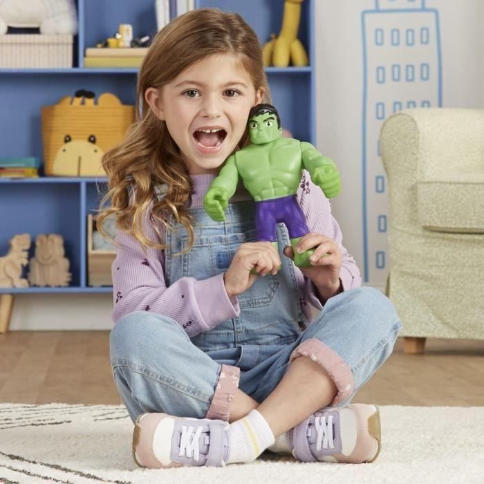 Hasbro F7572 Figura de Acción Spidey y sus Amigos Hulk Gigante 22.5 cm con Accesorio Arácnido Marvel +4 años 3 Hasbro F7572 Figura de Acción Spidey y sus Amigos Hulk Gigante 22.5 cm con Accesorio Arácnido Marvel +4 años 3