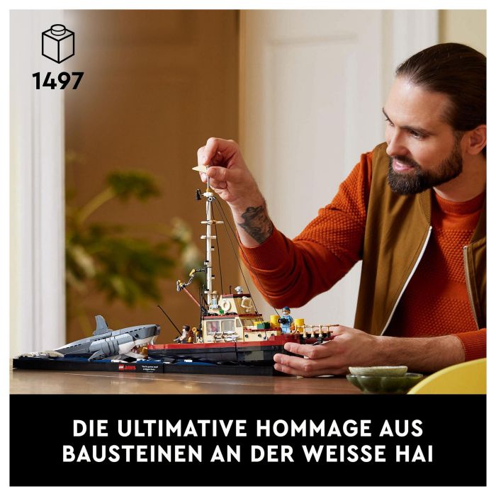 LEGO 21350 Ideas Tiburón Juego Construcción 1503 Piezas