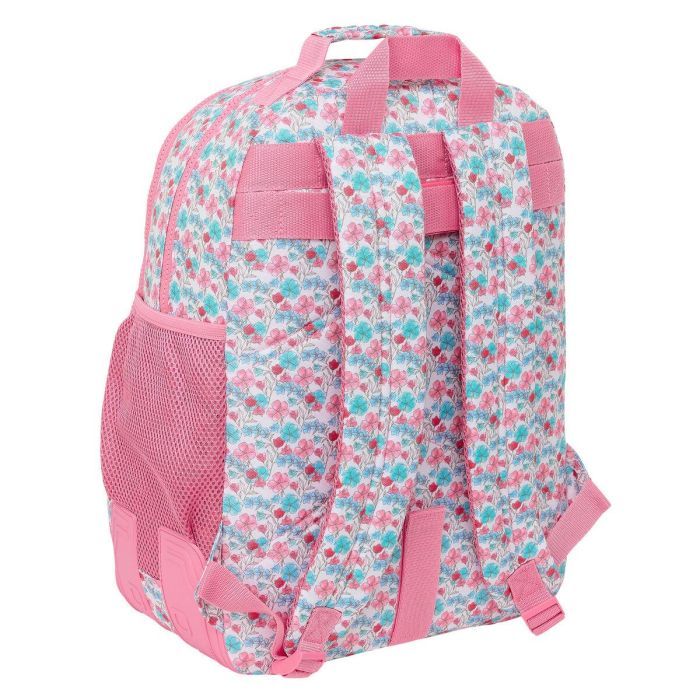 Mochila Escolar Moos Flores Multicolor 32 x 42 x 15 cm 2 Mochila Escolar Moos Flores Multicolor 32 x 42 x 15 cm 2