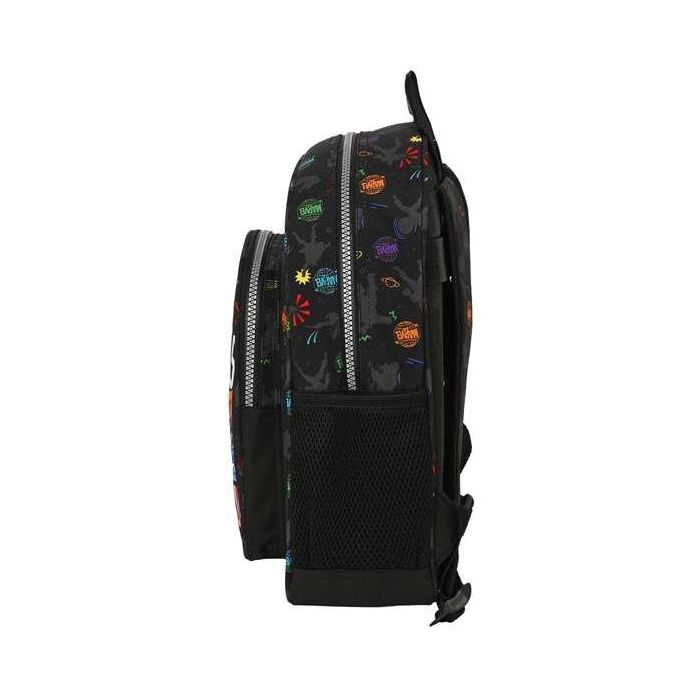 Mochila Infantil The Avengers Super heroes Negro (27 x 33 x 10 cm) 2