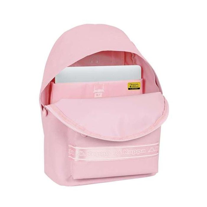 Kappa Mochila para Portátil 14,1" Basics Rosa 600D Poliéster 31x41x16cm 4 Kappa Mochila para Portátil 14,1" Basics Rosa 600D Poliéster 31x41x16cm 4