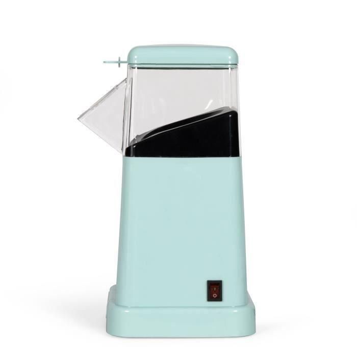 Máquina de palomitas de maíz - LIVOO - DOM497 - 1200W - Hasta 100 g de granos - Azul 2 Máquina de palomitas de maíz - LIVOO - DOM497 - 1200W - Hasta 100 g de granos - Azul 2
