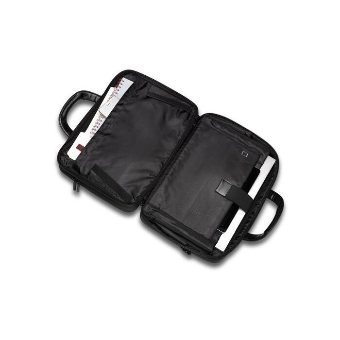 Kensington Contour 2.0 Business Maletín para Portátil 15.6 pulgadas Negro Ergonómico, con Bolsillo de Seguridad RFID y Cremallera Antipunzadas 13
