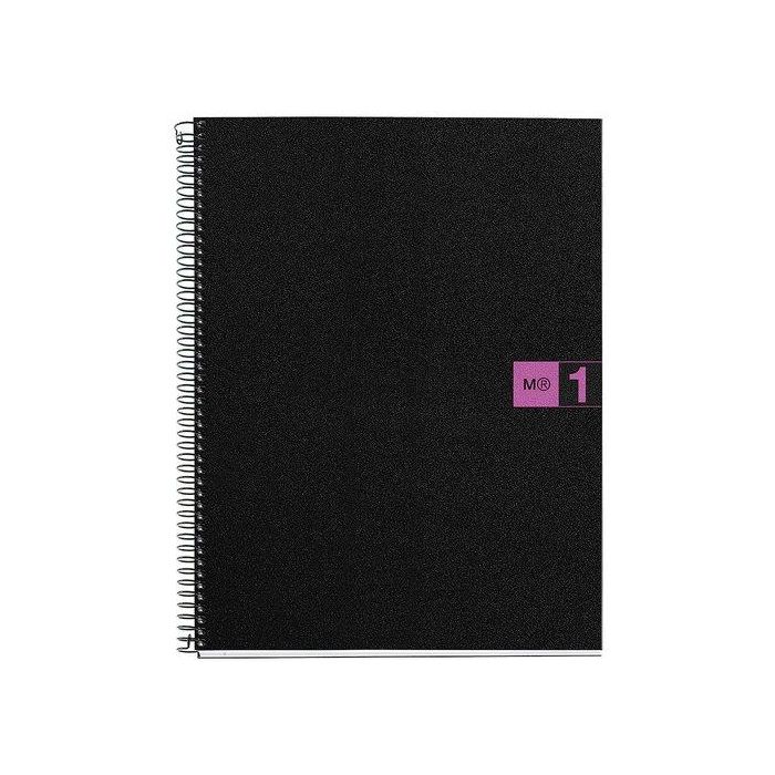 Bloc Miquelrius The Original Notebook 1 Micro.Tapa Pp A4 80H 70G Cuadric.5X5 Fucsia 5 unidades