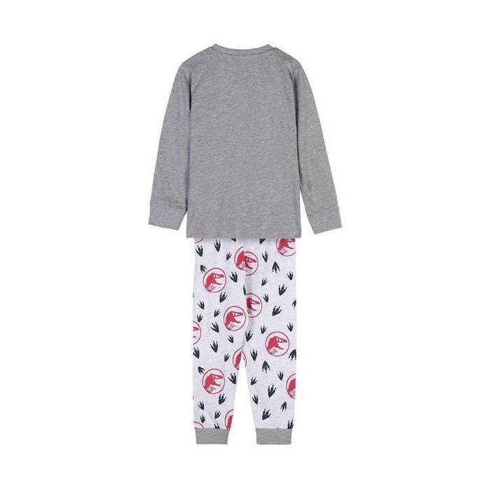 Pijama Infantil Jurassic Park Gris 6 Años 1
