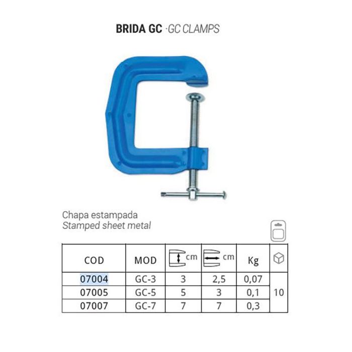 Piher Sargento Aprieto G-5 Chapa Ref. 07005 Pih7005 10x12x1 cm 1