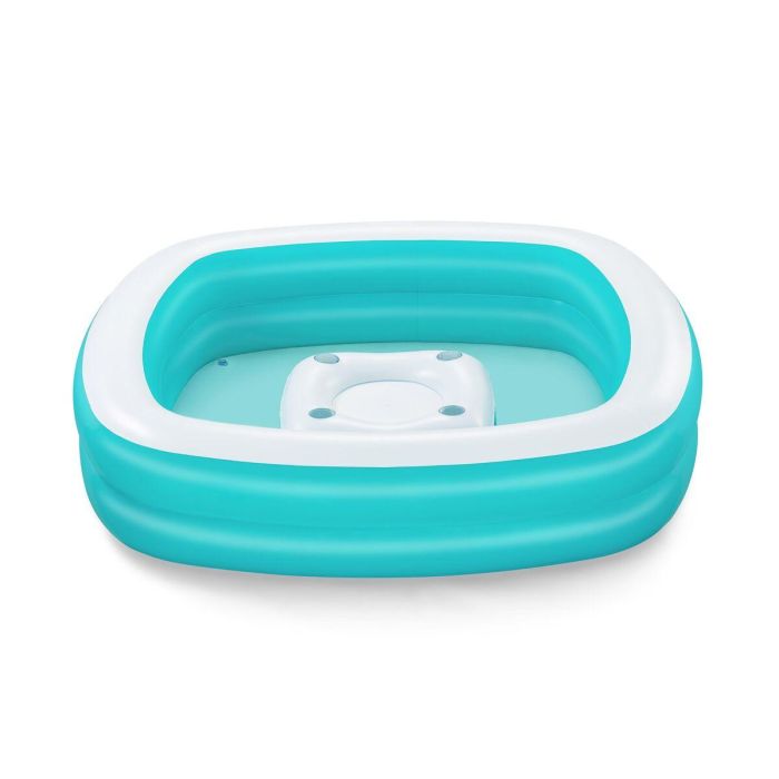 Bestway Piscina Hinchable Infantil 2 Camaras Family Mesa Flotante 218x218x48 cm +6 Años Jardin 54446 Bestway Piscina Hinchable Infantil 2 Camaras Family Mesa Flotante 218x218x48 cm +6 Años Jardin 54446