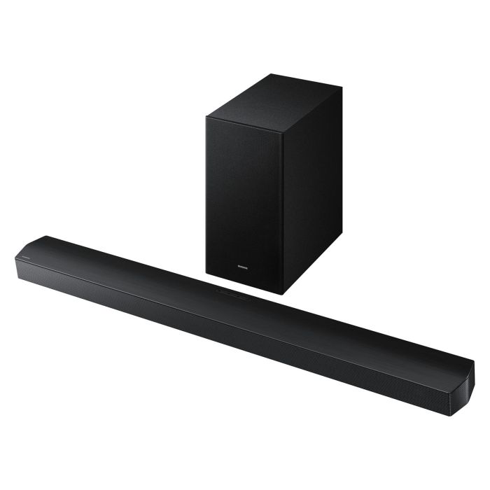 Samsung HW-B750F Soundbar 5.1 Canales 400W con Subwoofer, DTS Virtual:X, Dolby Digital, Bluetooth, Negro – Incluye Montaje Pared y Mando 0 Samsung HW-B750F Soundbar 5.1 Canales 400W con Subwoofer, DTS Virtual:X, Dolby Digital, Bluetooth, Negro – Incluye Montaje Pared y Mando 0
