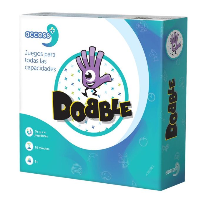 Dobble Access+ Juego de Mesa ACSDOB01ES para Niños y Adultos con Discapacidad Cognitiva, Edad Recomendada 6+ Años 0 Dobble Access+ Juego de Mesa ACSDOB01ES para Niños y Adultos con Discapacidad Cognitiva, Edad Recomendada 6+ Años 0