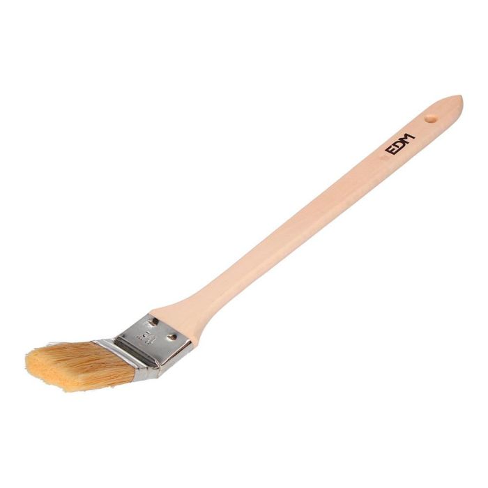Edm Paletina radiador 40mm, mango de madera, cerdas naturales, para todo tipo de pinturas 0 Edm Paletina radiador 40mm, mango de madera, cerdas naturales, para todo tipo de pinturas 0