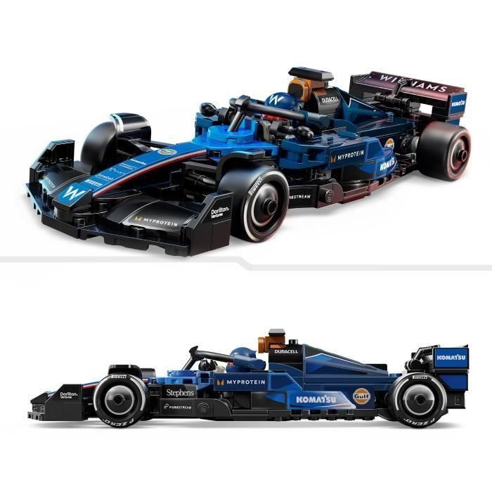 LEGO 77249 Speed Champions Williams Racing FW46 F1 Coche Set de Construcción, Edad 10+ Años 2 LEGO 77249 Speed Champions Williams Racing FW46 F1 Coche Set de Construcción, Edad 10+ Años 2