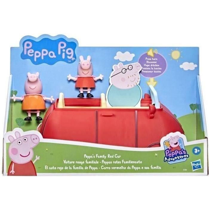 Peppa Pig El Auto Rojo De La Familia De Peppa F2184 Hasbro 1