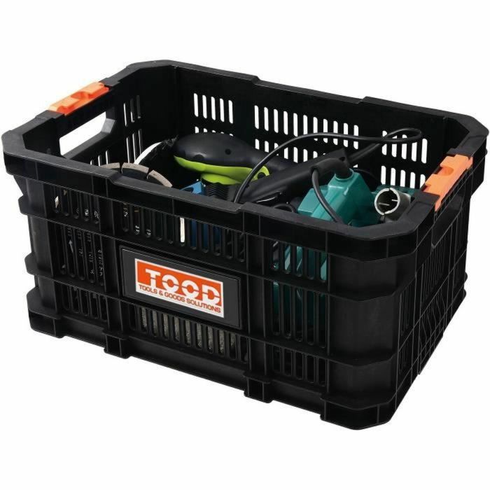 Tood TOO8019053051008 Cesta modular con asas para fácil transporte, dimensiones 53x34x25 cm 3 Tood TOO8019053051008 Cesta modular con asas para fácil transporte, dimensiones 53x34x25 cm 3