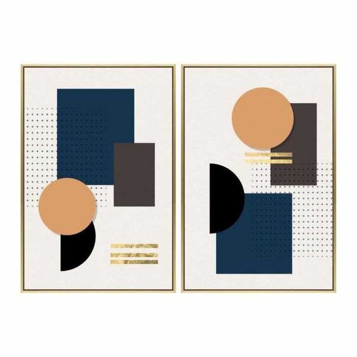Cuadro Moderno DKD Home Decor Azul Beige 3.5 x 71.5 x 51.5 cm (2 Unidades) Cuadro Moderno DKD Home Decor Azul Beige 3.5 x 71.5 x 51.5 cm (2 Unidades)