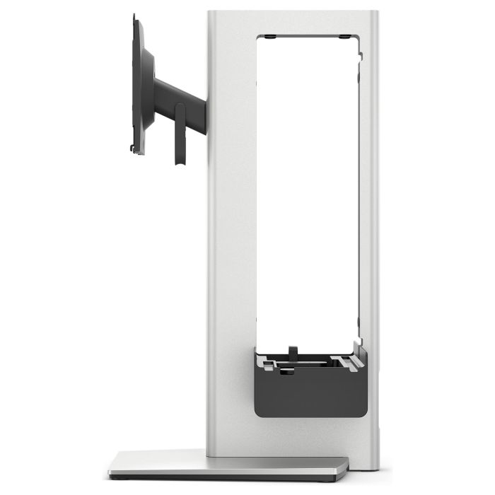 DELL OSS25 Soporte de Monitor VESA 100x100 mm, Ajuste de Altura, para Pantallas de 19" a 27", Negro/Plata 3