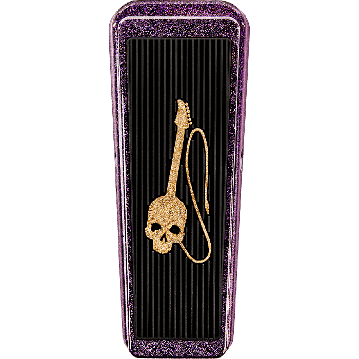 Dunlop Kirk Hammett Collection Wah Cry Baby Pedal Efecto Guitarra Púrpura 5